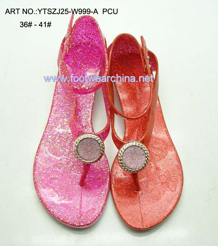 PVC-Slippers-Crystal-Shoes-Garden-Shoes