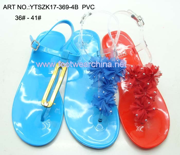 PVC-Slippers-Crystal-Shoes-Garden-Shoes