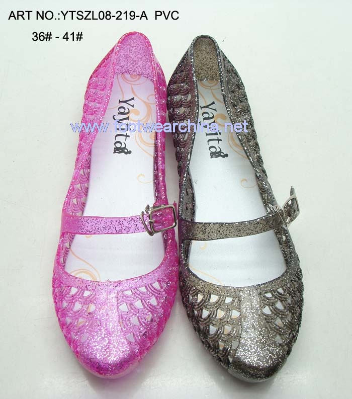 PVC-Slippers-Crystal-Shoes-Garden-Shoes