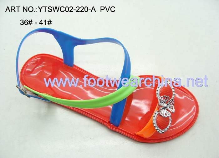 PVC-Slippers-Crystal-Shoes-Garden-Shoes